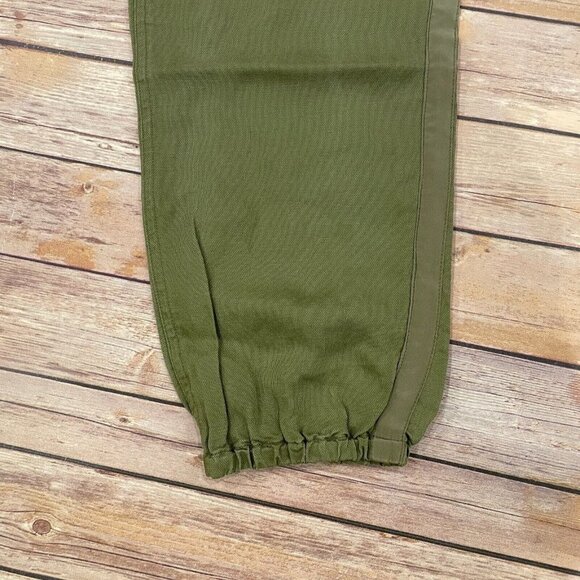 Joie Green Marienne Linen Jogger Pants Safari - Picture 4 of 10